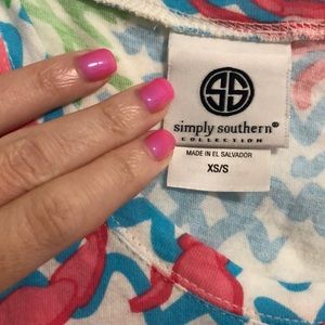 Simply Southern Dresses - Simply Southern crab coverup Simply Southern Dresses - Simply Southern crab coverup